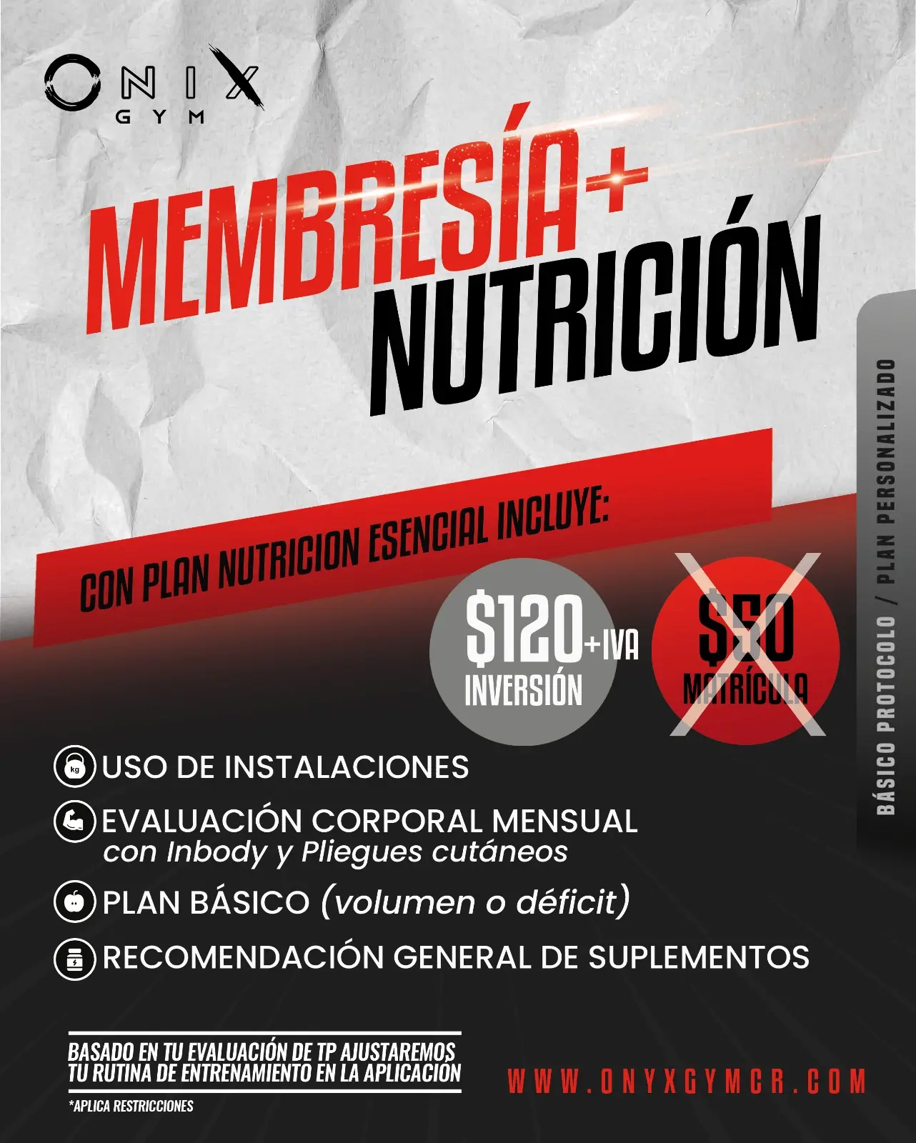 Membresía Nutrición